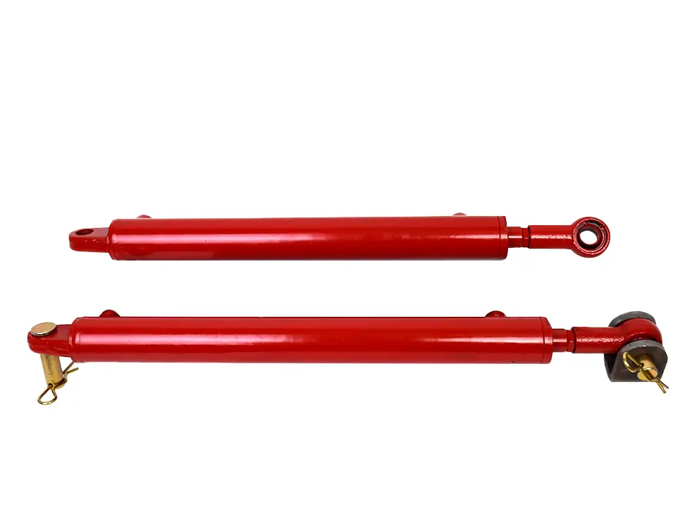 Double acting hydraulic cylinder