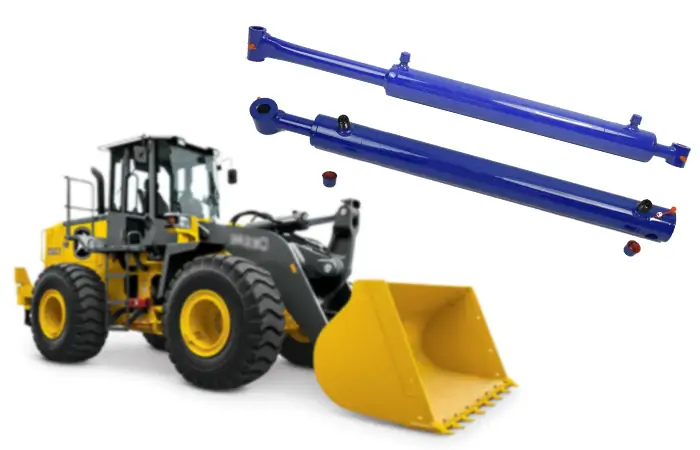 Loader hydraulic cylinder