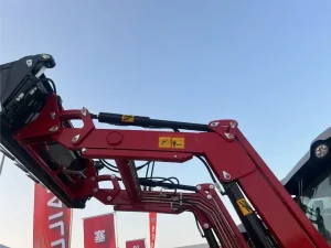 Multi-function tractor bucket tilting cylinder